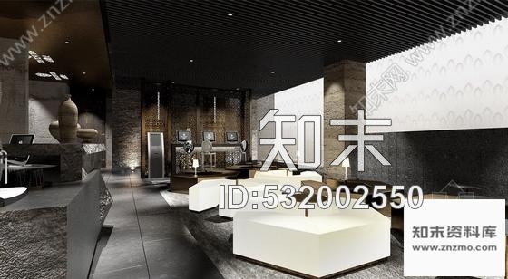 施工图北京某特色中式餐厅装修施工图含方案cad施工图下载【ID:532002550】