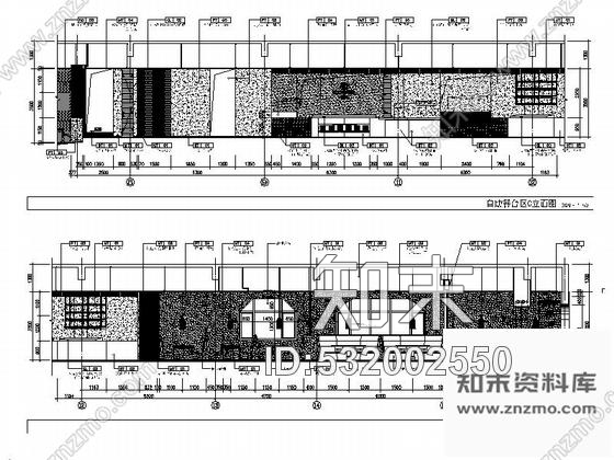 施工图北京某特色中式餐厅装修施工图含方案cad施工图下载【ID:532002550】