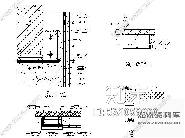 施工图涉外商务酒店走廊及电梯厅施工图cad施工图下载【ID:532058600】