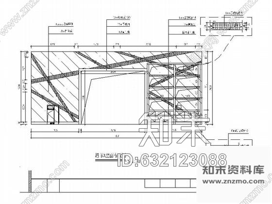 施工图厦门现代高档量贩式KTV超市室内装修施工图cad施工图下载【ID:632123088】
