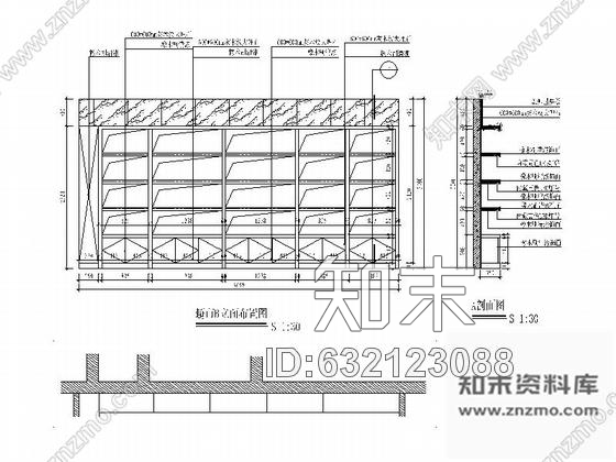 施工图厦门现代高档量贩式KTV超市室内装修施工图cad施工图下载【ID:632123088】