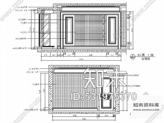 施工图原创精品高级简欧风格两层别墅室内设计装修施工图图纸全面力荐！施工图下载【ID:531975370】