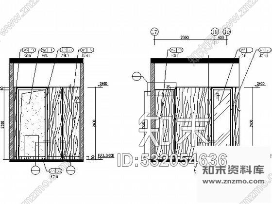 施工图民族饭店S6型客房装修图cad施工图下载【ID:532054636】