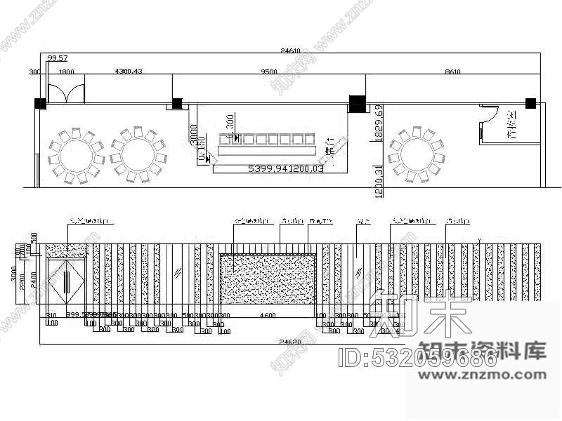 施工图江苏某宾馆设计装修图cad施工图下载【ID:532059686】