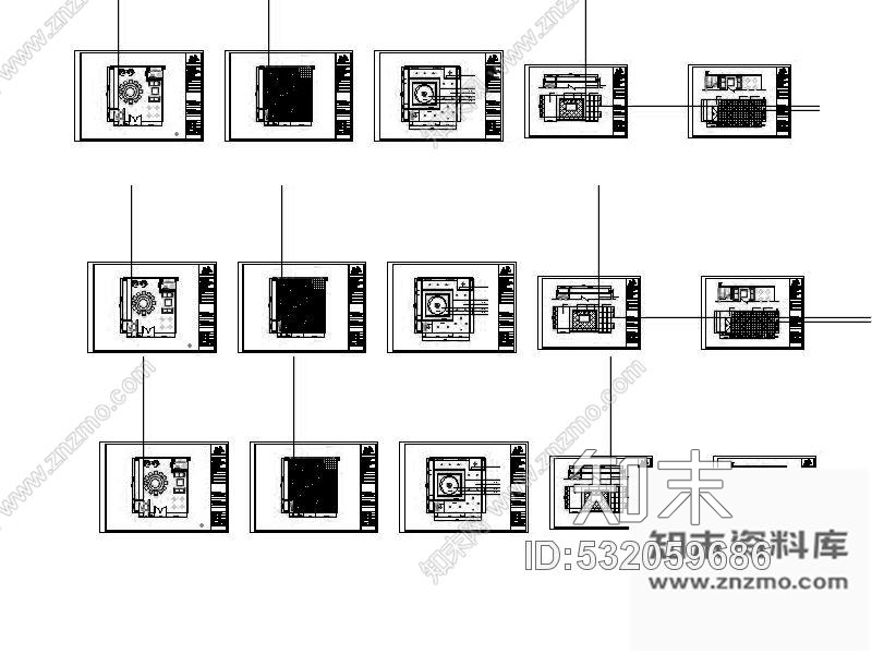 施工图江苏某宾馆设计装修图cad施工图下载【ID:532059686】