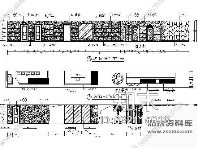 施工图深圳某顶级桑拿SPA空间施工图cad施工图下载【ID:632115016】