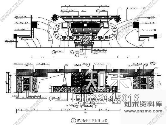 施工图深圳某顶级桑拿SPA空间施工图cad施工图下载【ID:632115016】