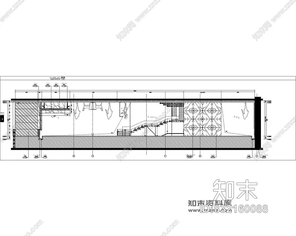 某高端意大利西餐厅施工图室内装修全套图纸cad施工图下载【ID:832160088】