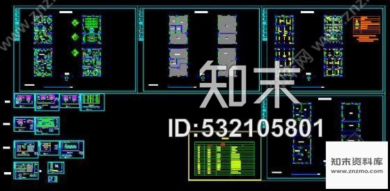 施工图某办公室装修图cad施工图下载【ID:532105801】