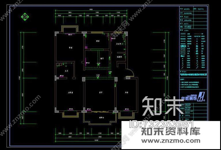 雅居-1cad施工图下载【ID:732353981】