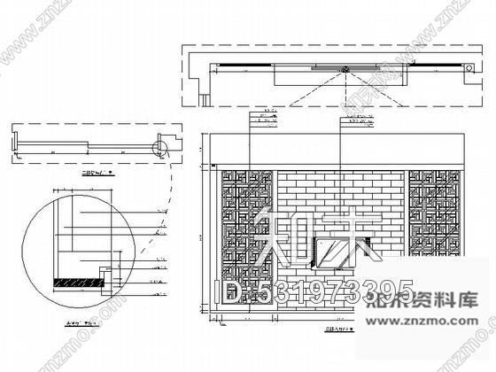 施工图湖南四层联排别墅中式风格室内设计施工图含效果图cad施工图下载【ID:531973395】