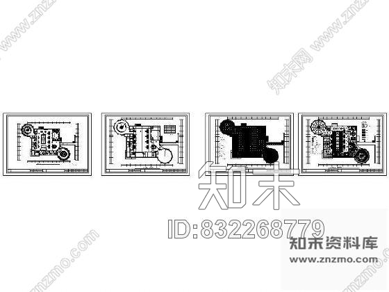 图块/节点办公楼平面设计图施工图下载【ID:832268779】