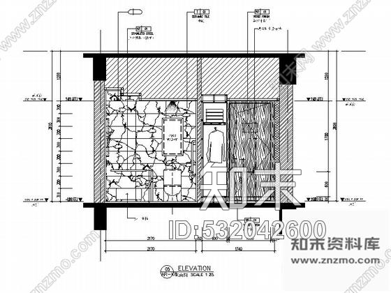 施工图深圳蛇口某国际大酒店K8房型客房装修图施工图下载【ID:532042600】