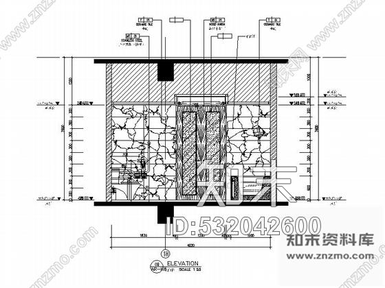 施工图深圳蛇口某国际大酒店K8房型客房装修图施工图下载【ID:532042600】