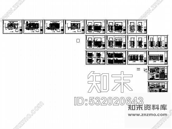 施工图特色酒店简欧卫生间室内装修图cad施工图下载【ID:532020643】