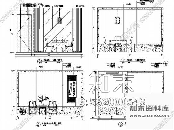 施工图武汉自然静谧多主题度假山庄生态酒店餐厅施工图含高清效果图，力荐！施工图下载【ID:532000543】