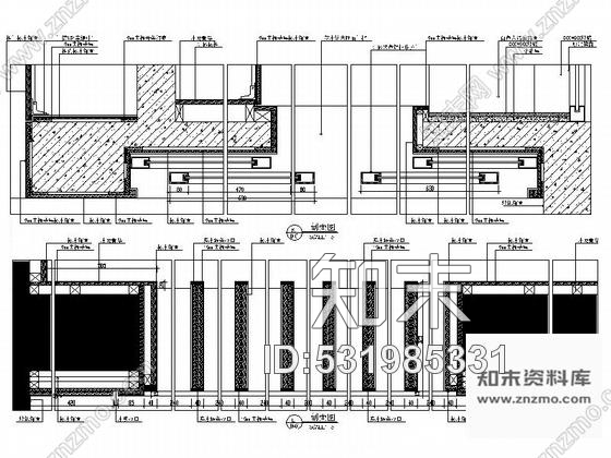 施工图深圳名师设计现代风格三层别墅CAD装修图含效果cad施工图下载【ID:531985331】