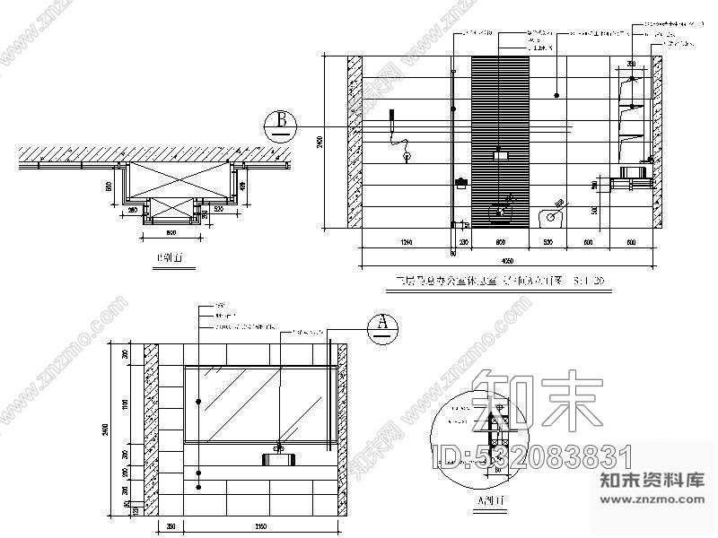 施工图南京某研发中心3F办公室竣工图装饰+水电cad施工图下载【ID:532083831】