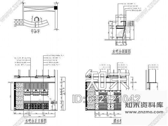 施工图福建某休闲娱乐会所装修图cad施工图下载【ID:632121042】