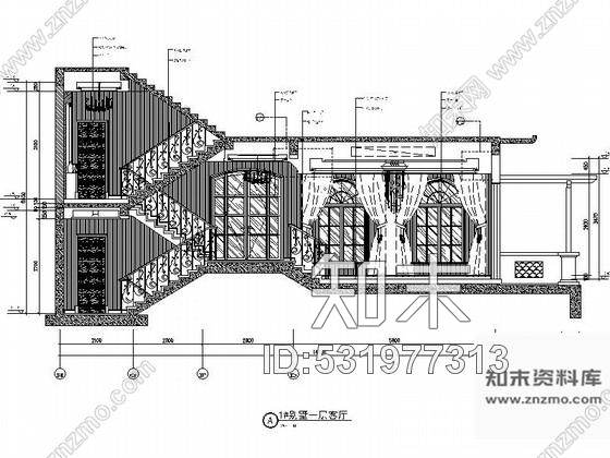 施工图浙江精品三套两层欧式风格两层别墅室内装修施工图cad施工图下载【ID:531977313】