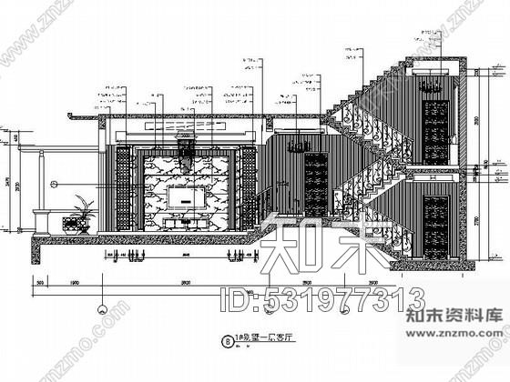 施工图浙江精品三套两层欧式风格两层别墅室内装修施工图cad施工图下载【ID:531977313】