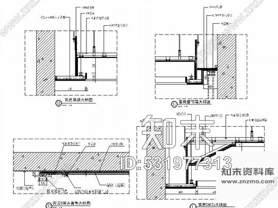 施工图浙江精品三套两层欧式风格两层别墅室内装修施工图cad施工图下载【ID:531977313】