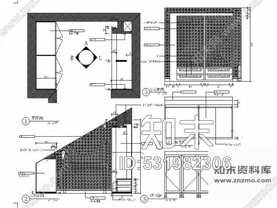 施工图徐州国际花园小区两层别墅欧式风格装修图含效果图cad施工图下载【ID:531982306】