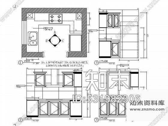 施工图徐州国际花园小区两层别墅欧式风格装修图含效果图cad施工图下载【ID:531982306】