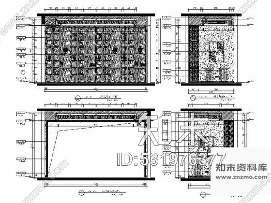 施工图海南精品四层东南亚风格别墅室内装修施工图含高清效果图纸细致推荐！cad施工图下载【ID:531976377】