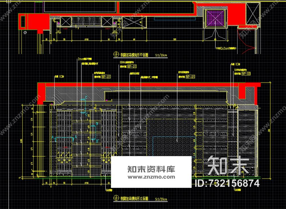 超详细的一套欧式新古典别墅全套CAD施工图cad施工图下载【ID:732156874】