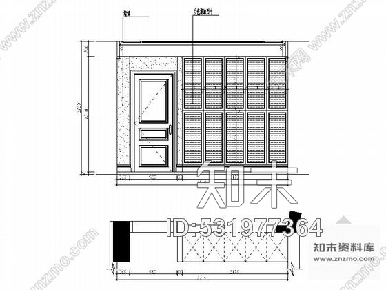 施工图精品简约现代两层小别墅室内装修施工图施工图下载【ID:531977364】