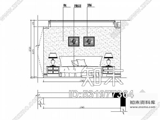 施工图精品简约现代两层小别墅室内装修施工图施工图下载【ID:531977364】