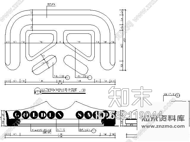 施工图国际娱乐会所VIP房施工图Ⅲcad施工图下载【ID:632119044】