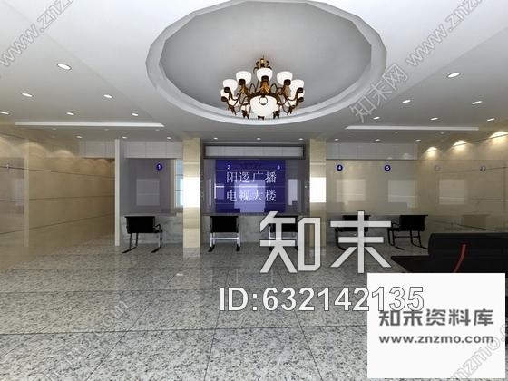 施工图武汉华中腹地最大交通枢纽地区电视台大楼室内施工图含效果及3Dmax模型cad施工图下载【ID:632142135】