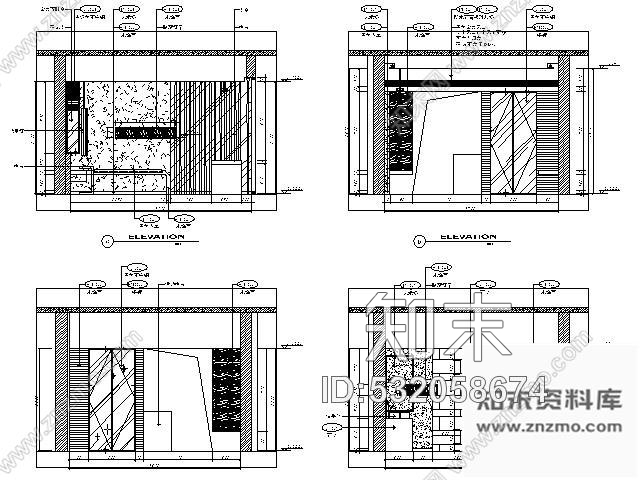 施工图南京国际建筑艺术实践展接待E型套房施工图cad施工图下载【ID:532058674】