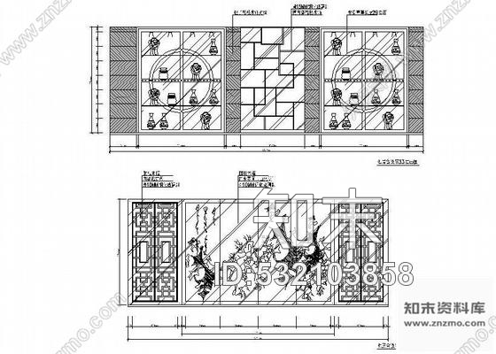 施工图宁波某商务大厦办公楼装修图cad施工图下载【ID:532103858】