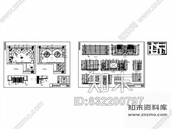 图块/节点酒吧时尚包间装修详图1cad施工图下载【ID:832200797】