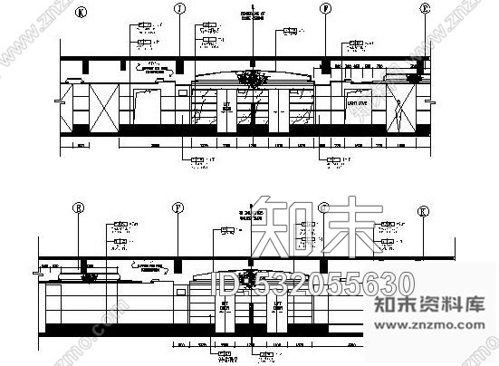 施工图喜来登大酒店宴会厅施工图cad施工图下载【ID:532055630】