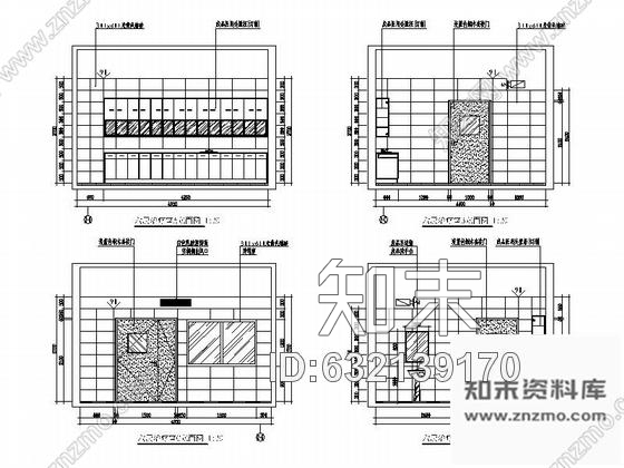 施工图江西县级人民医院门诊医技大楼室内装修施工图cad施工图下载【ID:632139170】