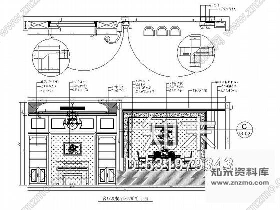 某三层别墅奢华设计全套装修图cad施工图下载【ID:531979343】