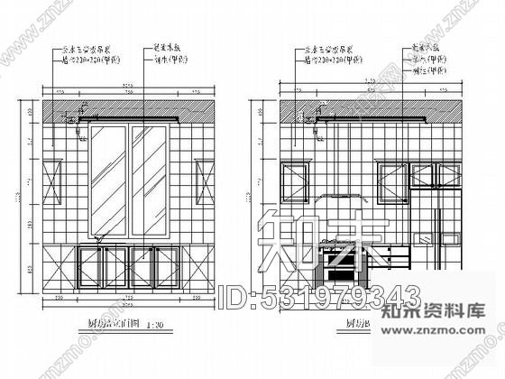 某三层别墅奢华设计全套装修图cad施工图下载【ID:531979343】