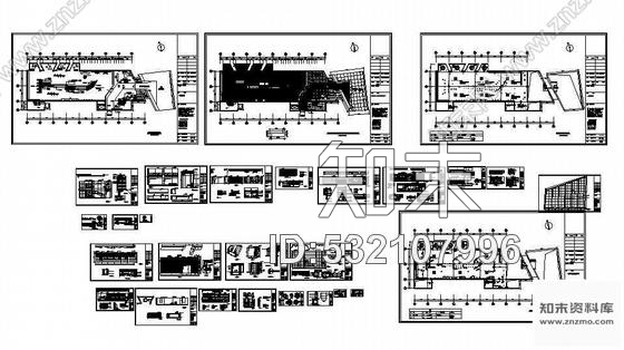 施工图某集团展示厅设计装修施工图cad施工图下载【ID:532107996】