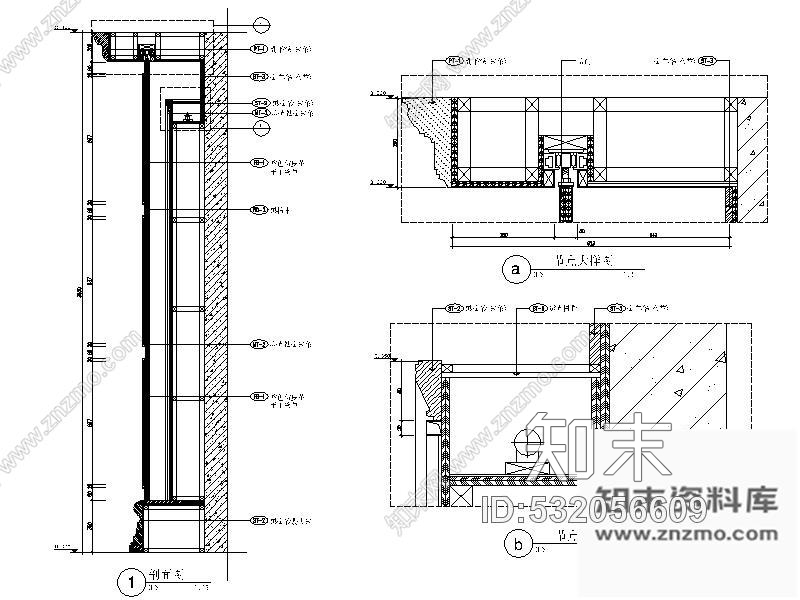 施工图成都某酒店大堂装修图含效果cad施工图下载【ID:532056609】