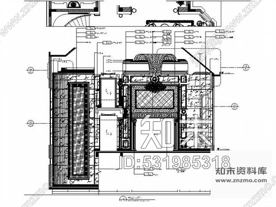 施工图长春奢华欧式双层别墅设计CAD装修图cad施工图下载【ID:531985318】