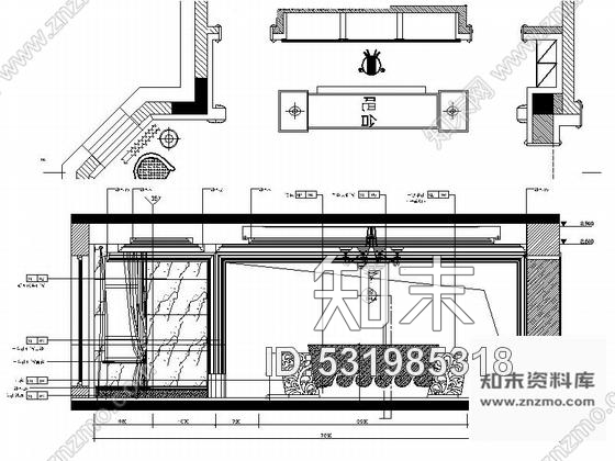 施工图长春奢华欧式双层别墅设计CAD装修图cad施工图下载【ID:531985318】