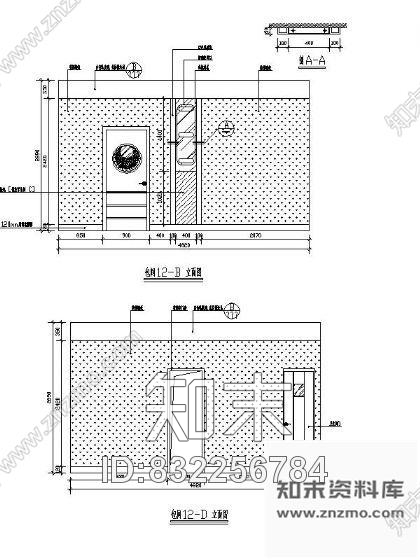 图块/节点娱乐会所包房空间Ⅱcad施工图下载【ID:832256784】