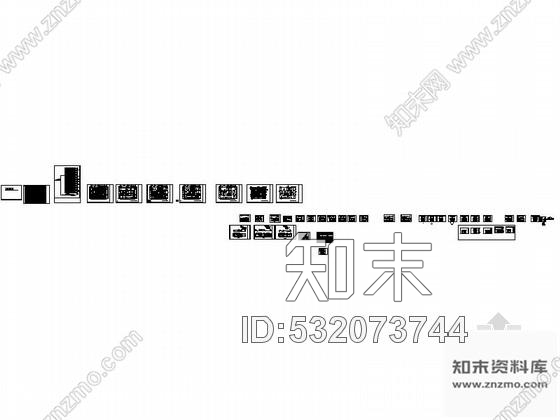 施工图广东某陶瓷专卖店室内装修施工图cad施工图下载【ID:532073744】