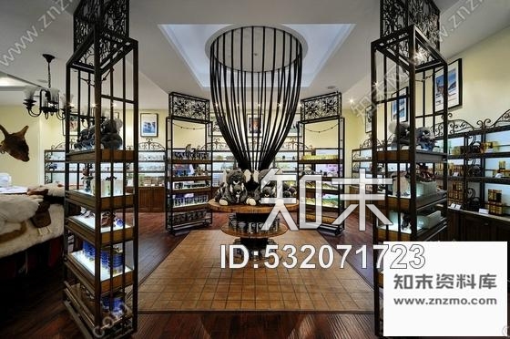 施工图澳洲风情精品生活馆旗舰店施工图含效果cad施工图下载【ID:532071723】