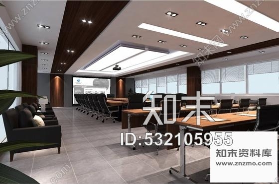 施工图江西现代互联网展示体验中心及办公区室内设计CAD施工图含全套方案施工图下载【ID:532105955】