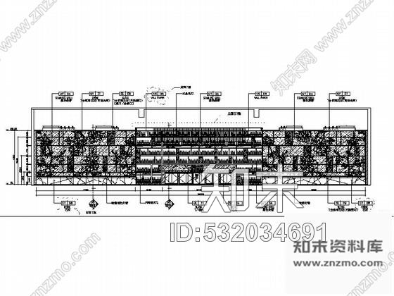 施工图湖北五星级品牌假日大酒店大堂装修施工图含效果cad施工图下载【ID:532034691】